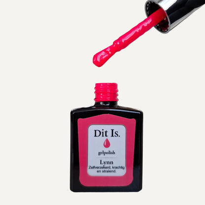 Dit Is. Gelpolish Lynn – Helder Framboosroze | 15 ml
