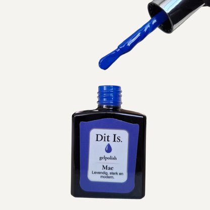Dit Is. Gelpolish Mae – Diep Kobaltblauw | 15 ml