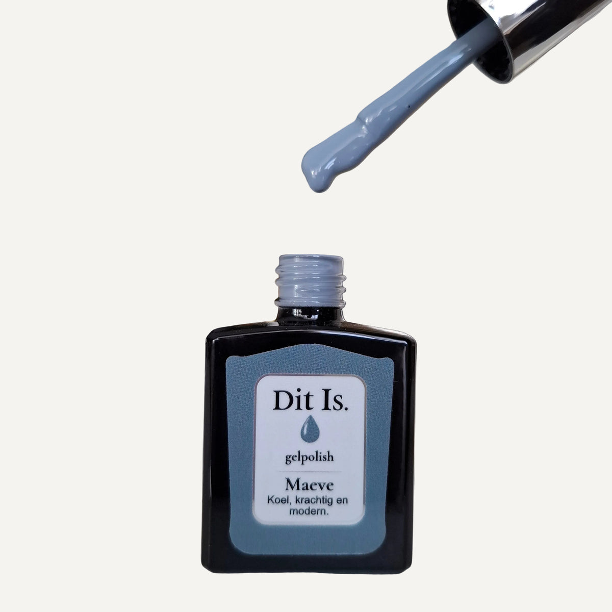 Dit Is. Gelpolish Maeve – Koel Leigrijs | 15 ml