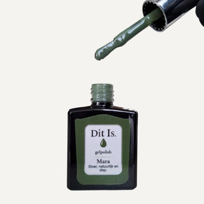 Dit Is. Gelpolish Mara – Diep Mosgroen | 15 ml