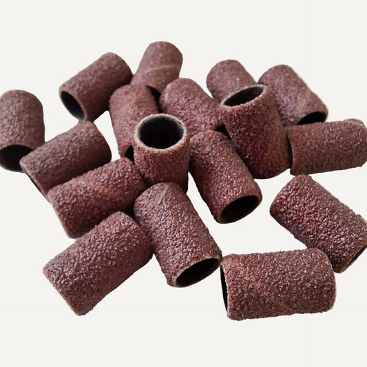 Schuurrolletjes 180 Grit - Pak van 100