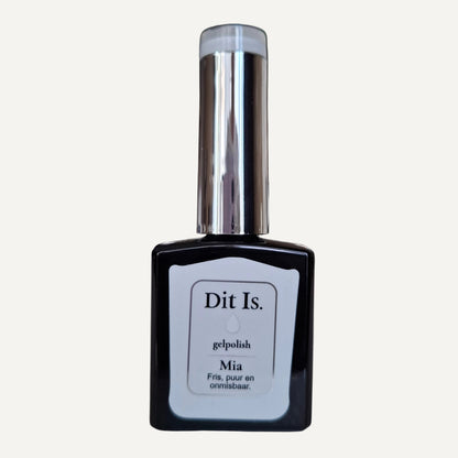 Dit Is. Gelpolish Mia – Puur Wit | 15 ml