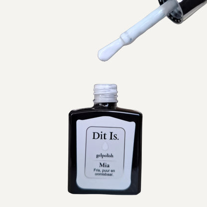 Dit Is. Gelpolish Mia – Puur Wit | 15 ml
