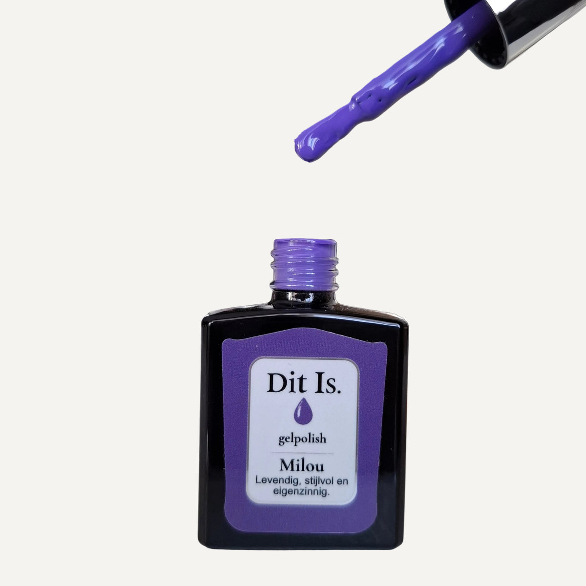 Dit Is. Gelpolish Milou – Diep Pruimpaars | 15 ml