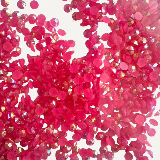Acryl Strass Steentjes Neon Roze AB 2.5mm