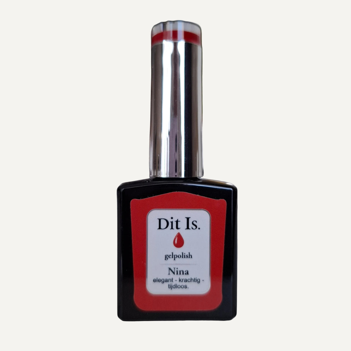 Dit Is. Gelpolish Nina – Diep Klassiek Rood | 15 ml