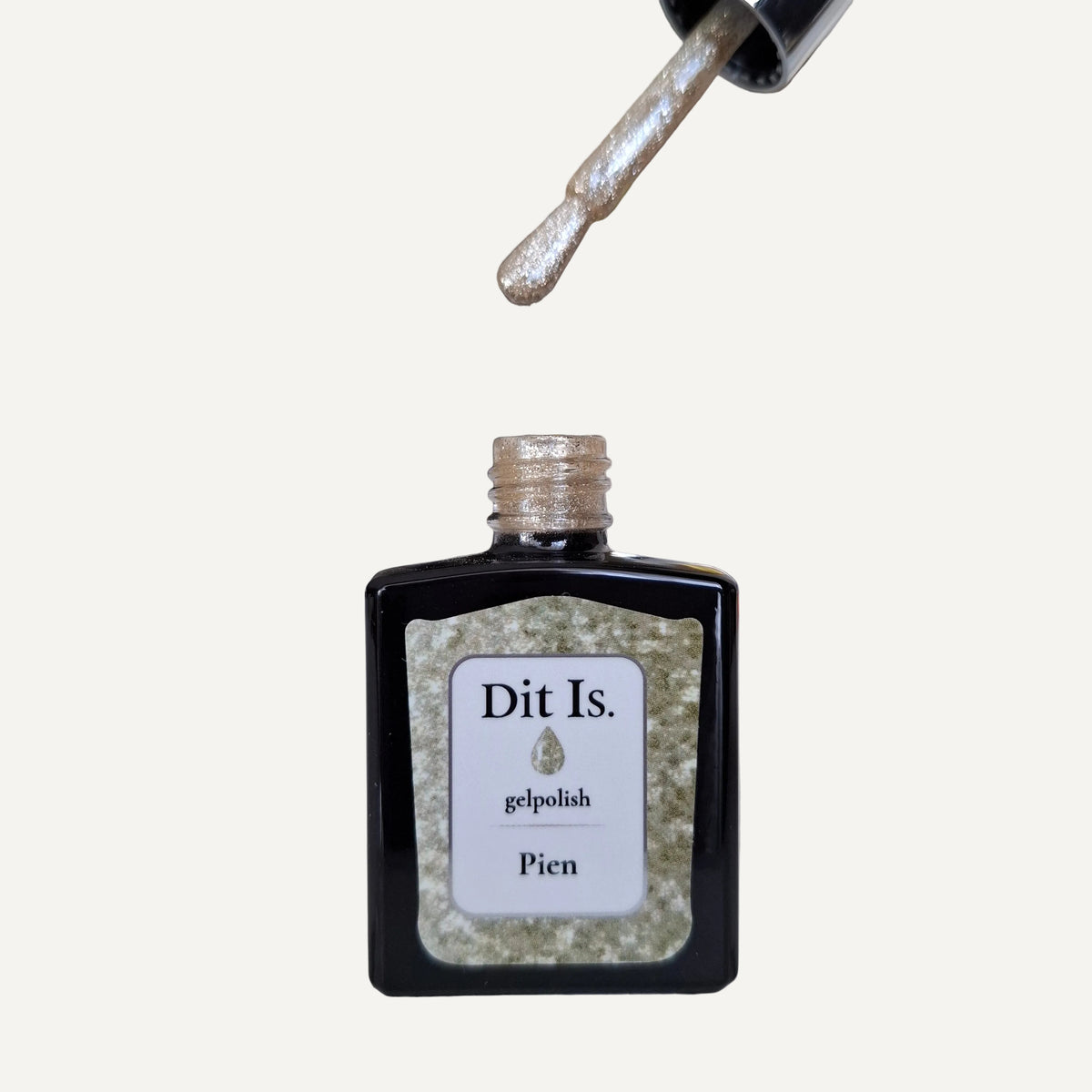Dit Is. Glitter Gelpolish Pien Lichtgoud 15 ml