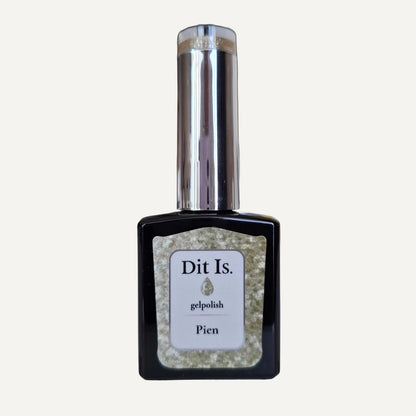 Dit Is. Glitter Gelpolish Pien Lichtgoud 15 ml