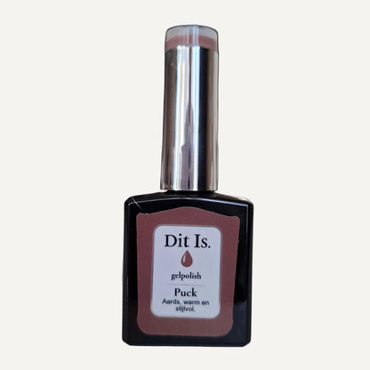Dit Is. Gelpolish Puck – Warm Kastanjebruin | 15 ml