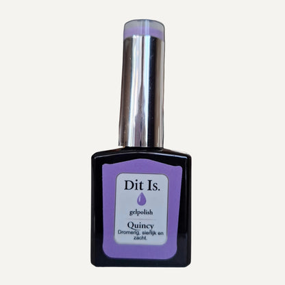 Dit Is. Gelpolish Quincy – Zacht Lavendelpaars | 15 ml