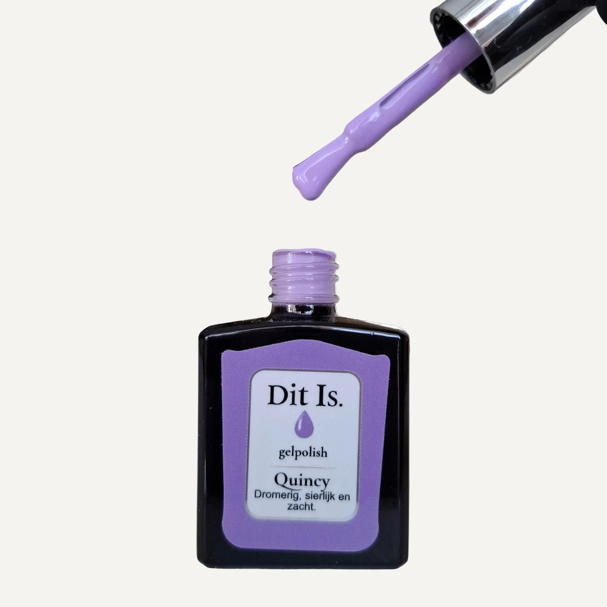 Dit Is. Gelpolish Quincy – Zacht Lavendelpaars | 15 ml