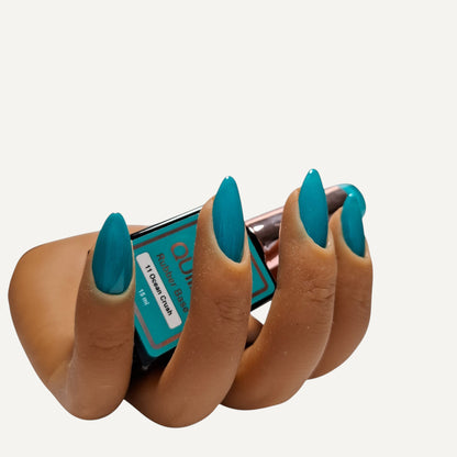Quida Rubber Base 011 - Ocean Crush Teal Turquoise - 15 ml