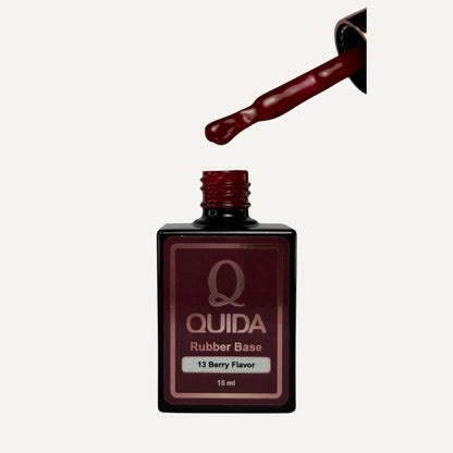 Quida Rubber Base 013 - Berry Flavor Kersrood Bordeaux - 15 ml