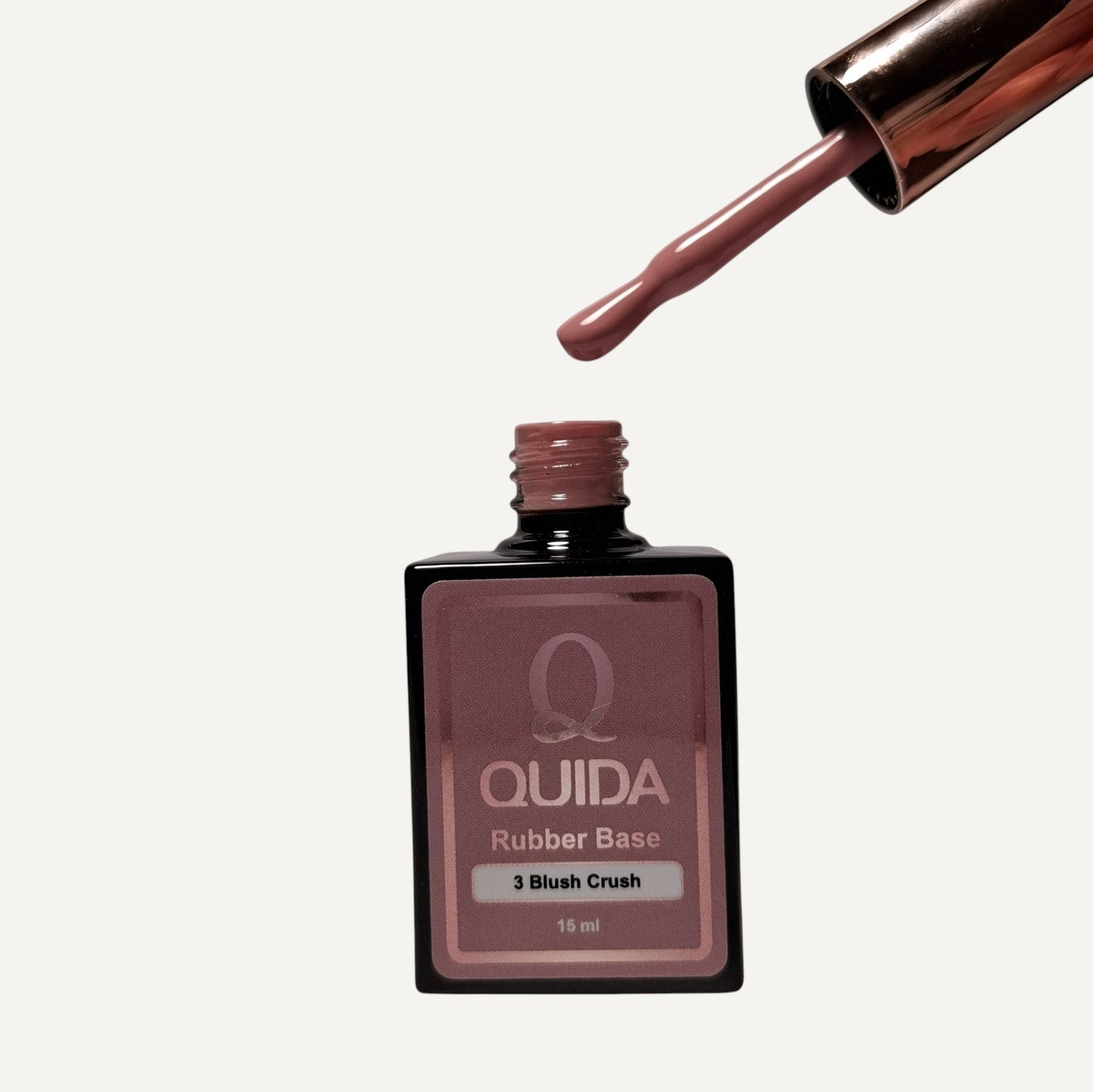 Quida Rubber Base 003 - Blush Crush Roze Mauve - 15 ml