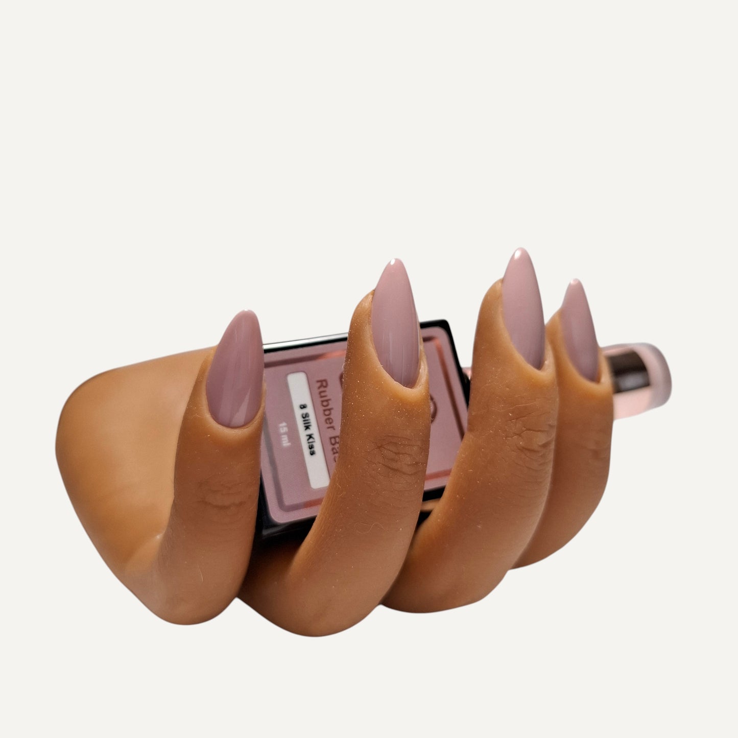 Quida Rubber Base 008 - Silk Kiss Roze Mauve - 15 ml