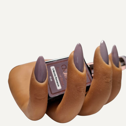 Quida Rubber Base 009 - Mocha Romance Grijspaars - 15 ml