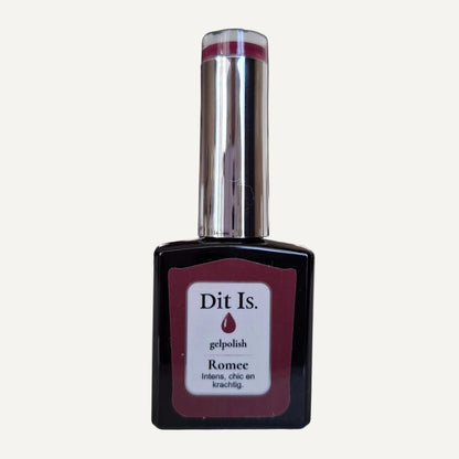 Dit Is. Gelpolish Romee – Diep Auberginerood | 15 ml