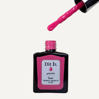 Dit Is. Gelpolish Saar – Helder Roze | 15 ml
