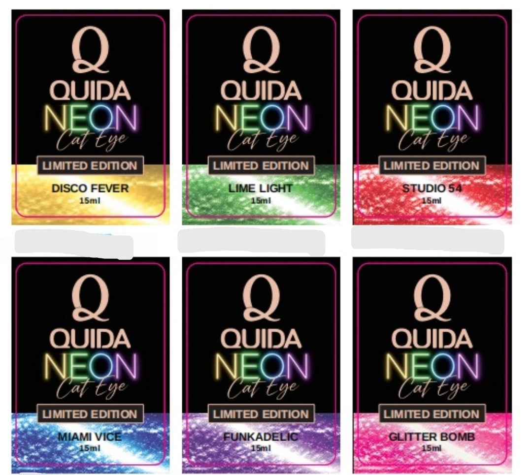 Quida Neon Cat Eye Gelpolish Collectie The 80's