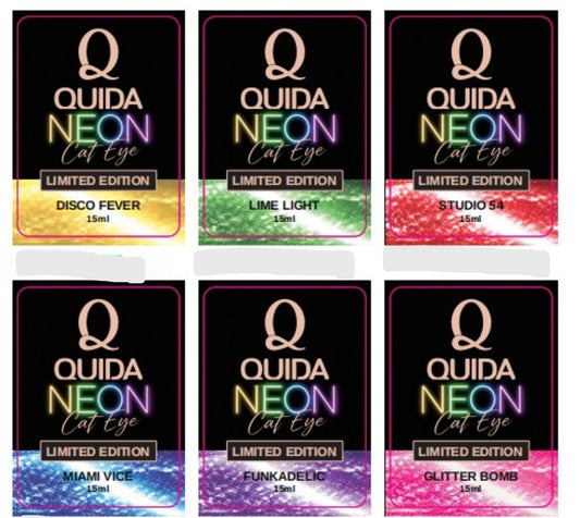 Quida Neon Cat Eye Gelpolish Collectie The 80's
