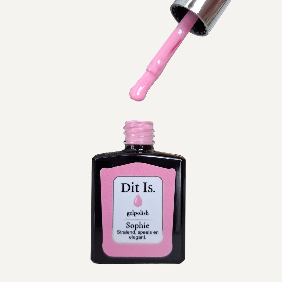 Dit Is. Gelpolish Sophie – Helder Lichtroze | 15 ml