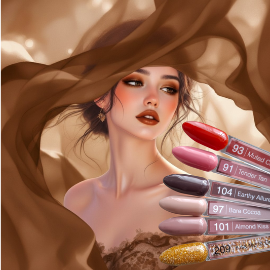Quida Timeless Terracotta Gelpolish Collection 001