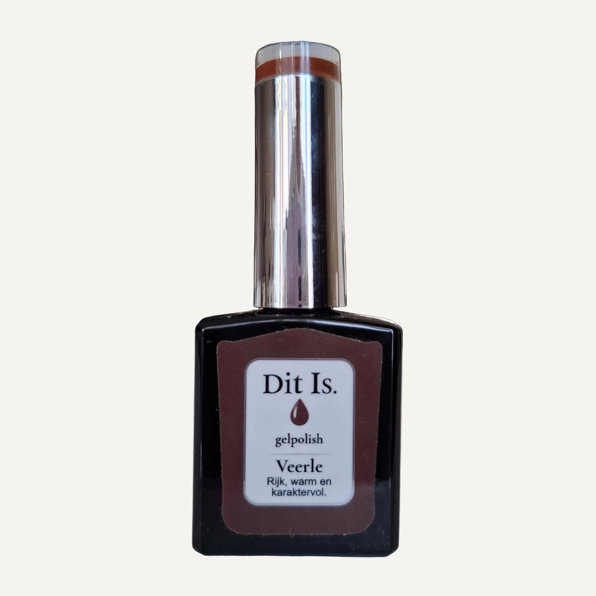 Dit Is. Gelpolish Veerle – Rijk Warm Bruin | 15 ml