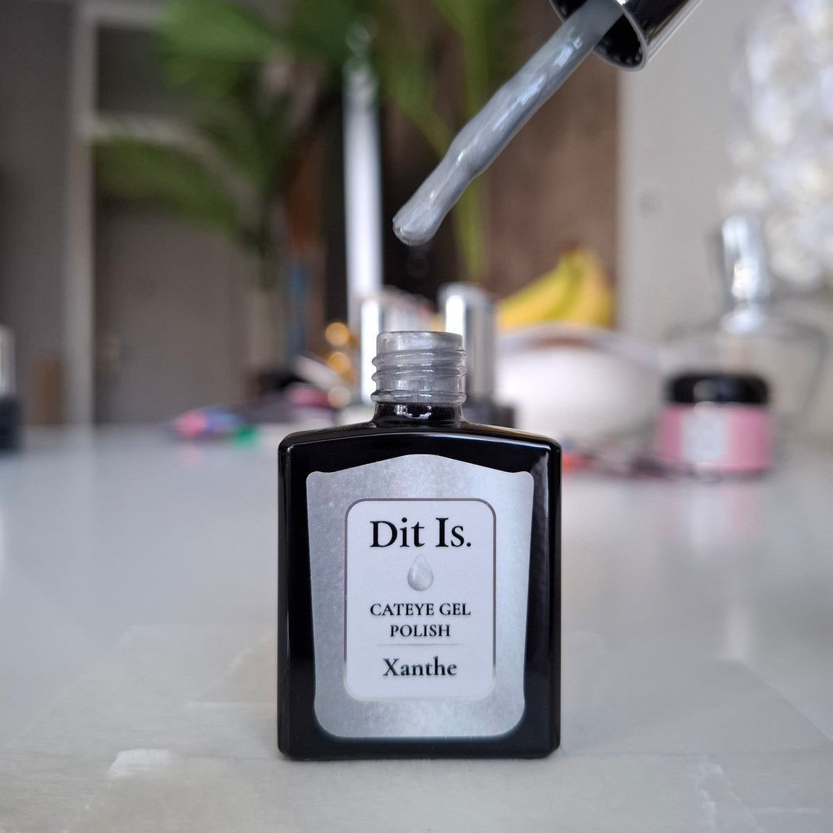 Dit Is. Cat Eye Gelpolish Xanthe – Zilvergrijs | 15 ml