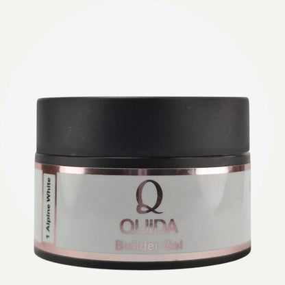 Quida Builder Gel 001 - Alpine White Wit - 30 gr