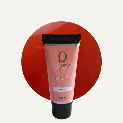 Quida Acryl Gel 007 - Cari Terracotta - 60 gr