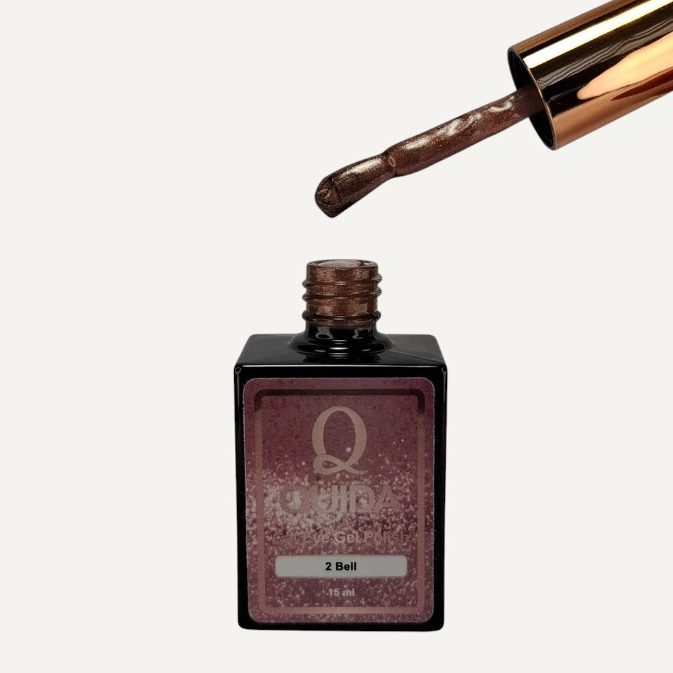 Quida Cat Eye Gel Polish 2 - Bell Roze - 15 ml