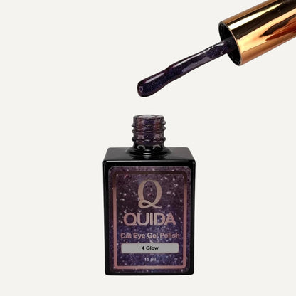 Quida Cat Eye Gel Polish 4 - Glow Paars Blauw - 15 ml