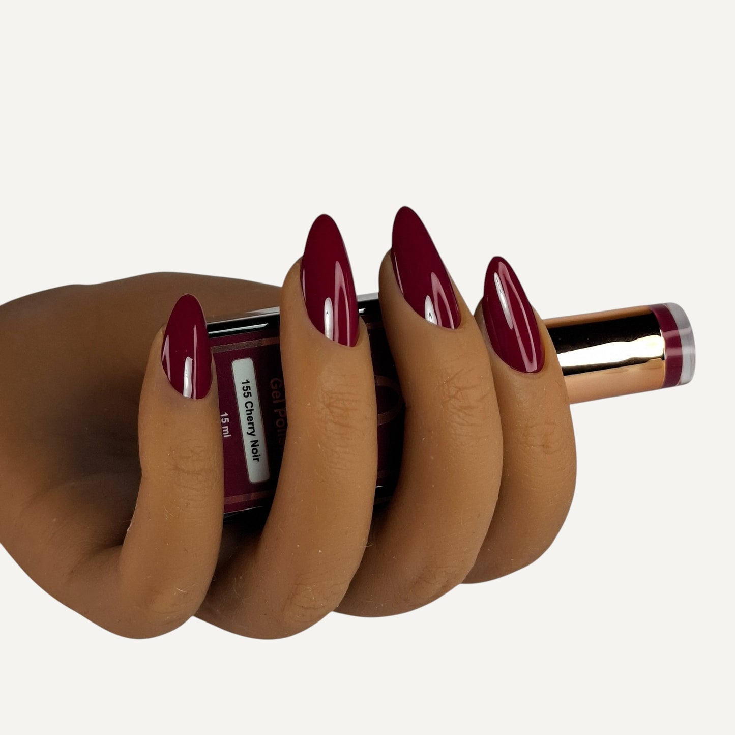 Quida Gel Polish 155 - Cherry Noir Rood - 15 ml