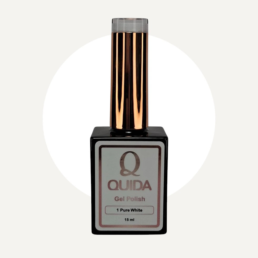 Quida Gel Polish 001 - Pure White Wit - 15 ml