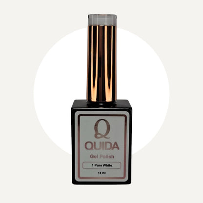 Quida Gel Polish 001 - Pure White Wit - 15 ml