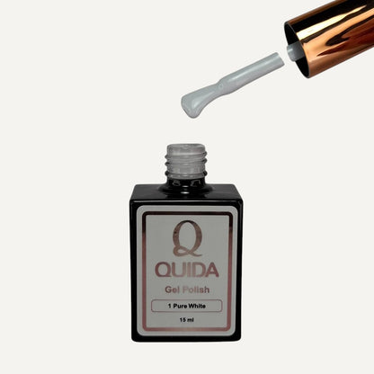 Quida Gel Polish 001 - Pure White Wit - 15 ml