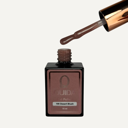 Quida Gel Polish 100 - Desert Blush Bruin - 15 ml