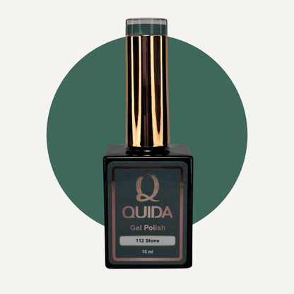 Quida Gel Polish 112 - Stone Groen - 15 ml