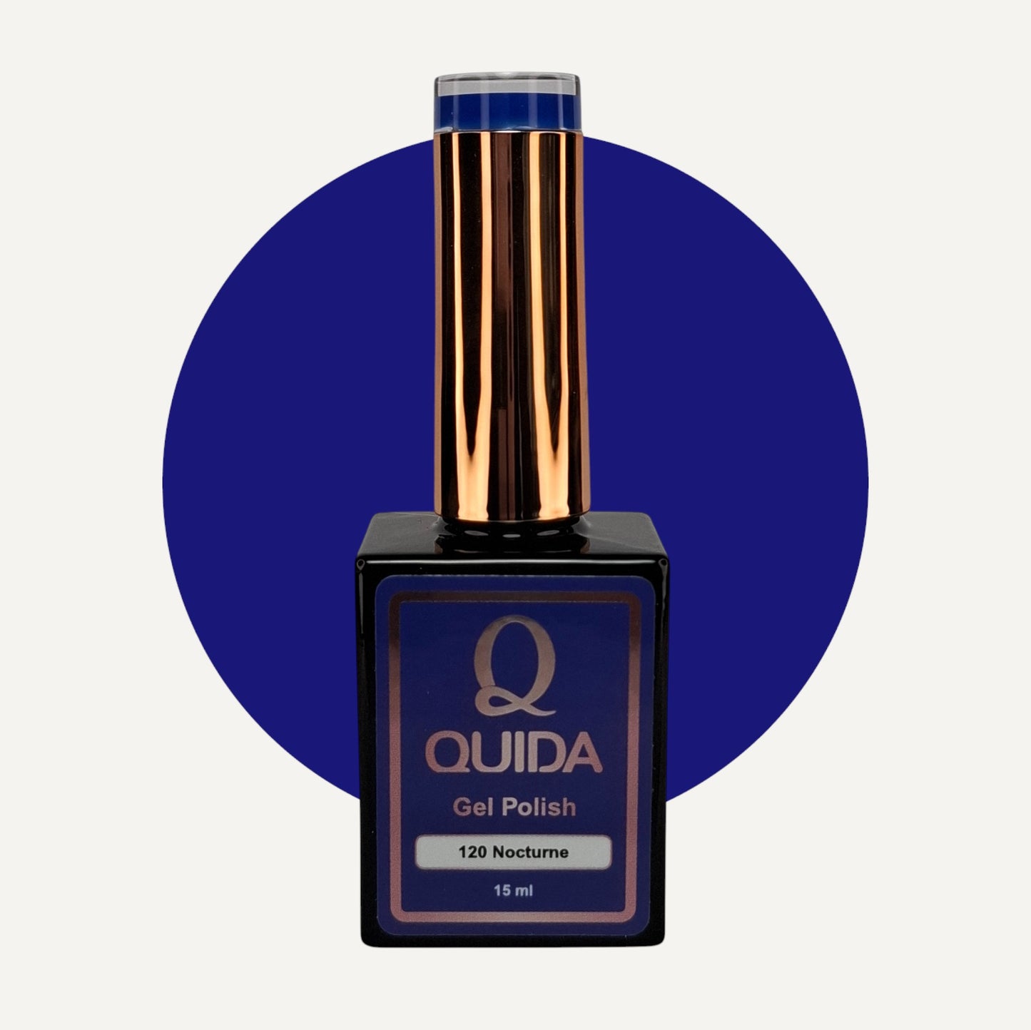 Quida Gel Polish 120 - Nocturne Blauw - 15 ml