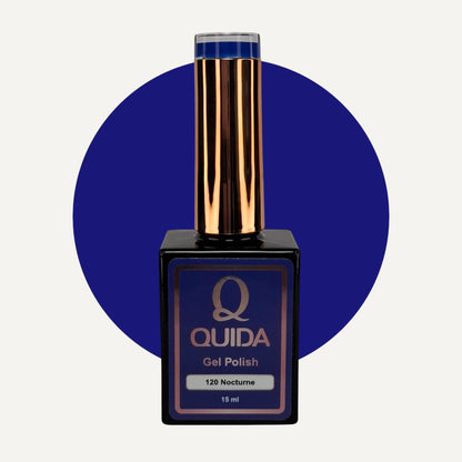 Quida Gel Polish 120 - Nocturne Blauw - 15 ml