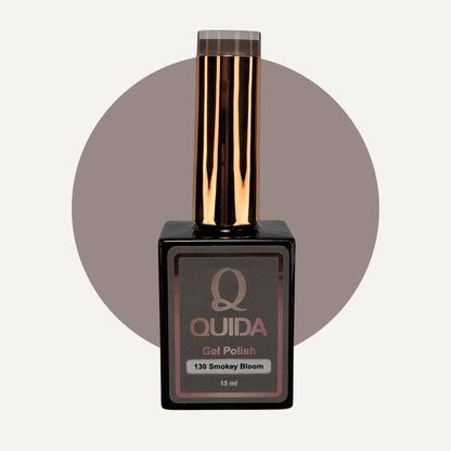 Quida Gel Polish 130 - Smokey Bloom Bruin - 15 ml