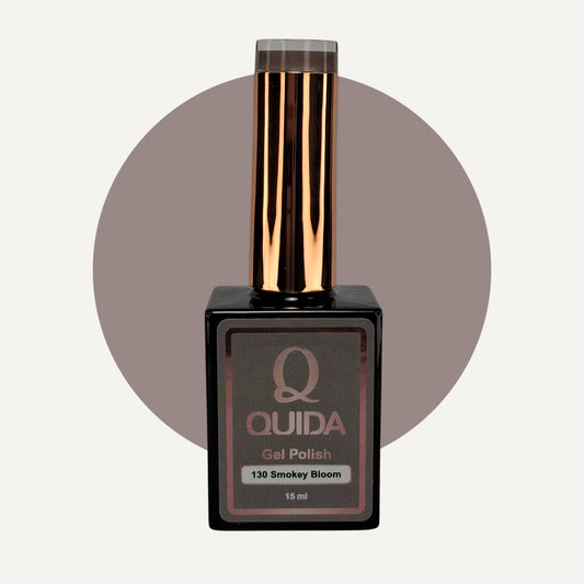 Quida Gel Polish 130 - Smokey Bloom Bruin - 15 ml