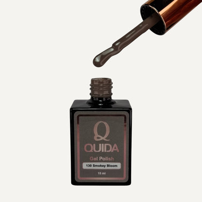Quida Gel Polish 130 - Smokey Bloom Bruin - 15 ml