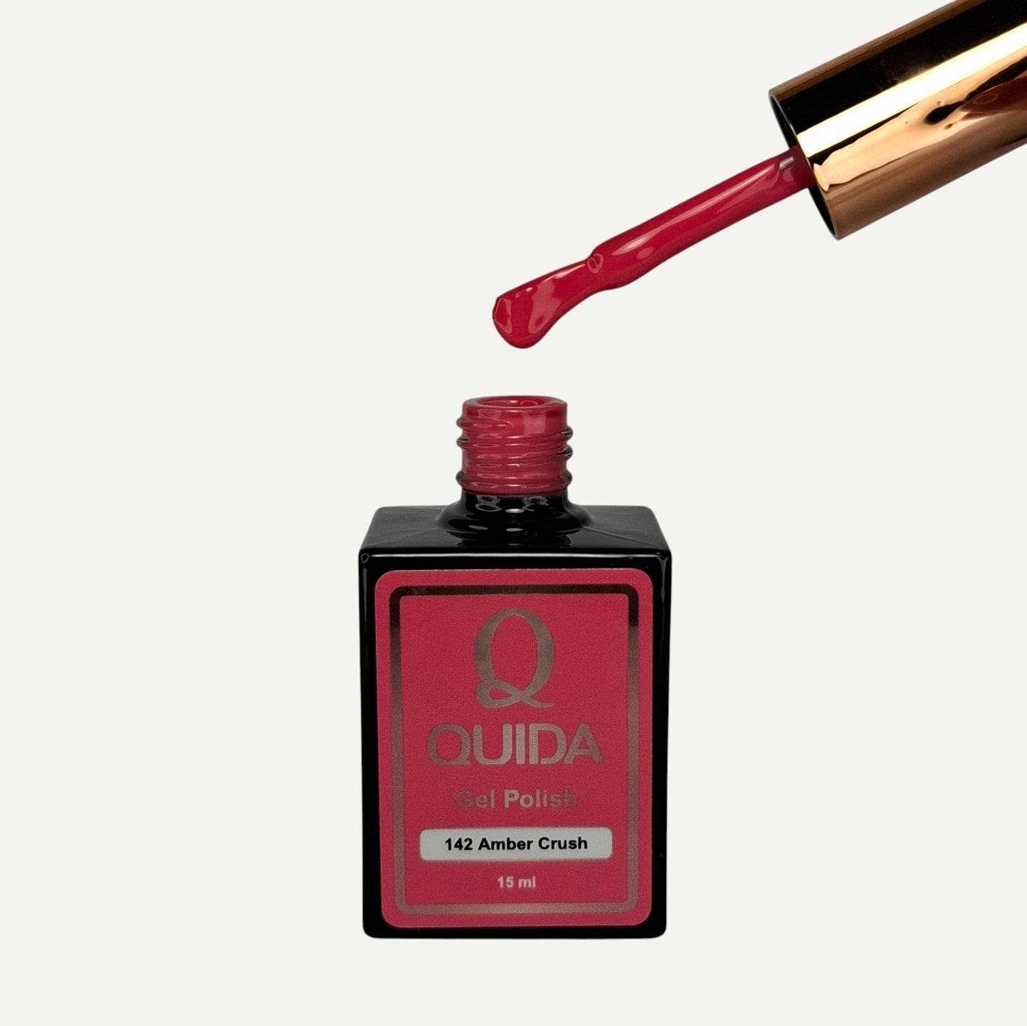 Quida Gel Polish 142 - Amber Crush Roze - 15 ml