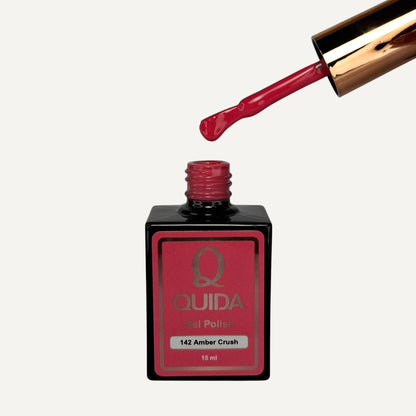 Quida Gel Polish 142 - Amber Crush Roze - 15 ml