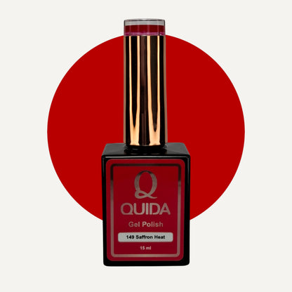 Quida Gel Polish 149 - Saffron Heat Rood - 15 ml