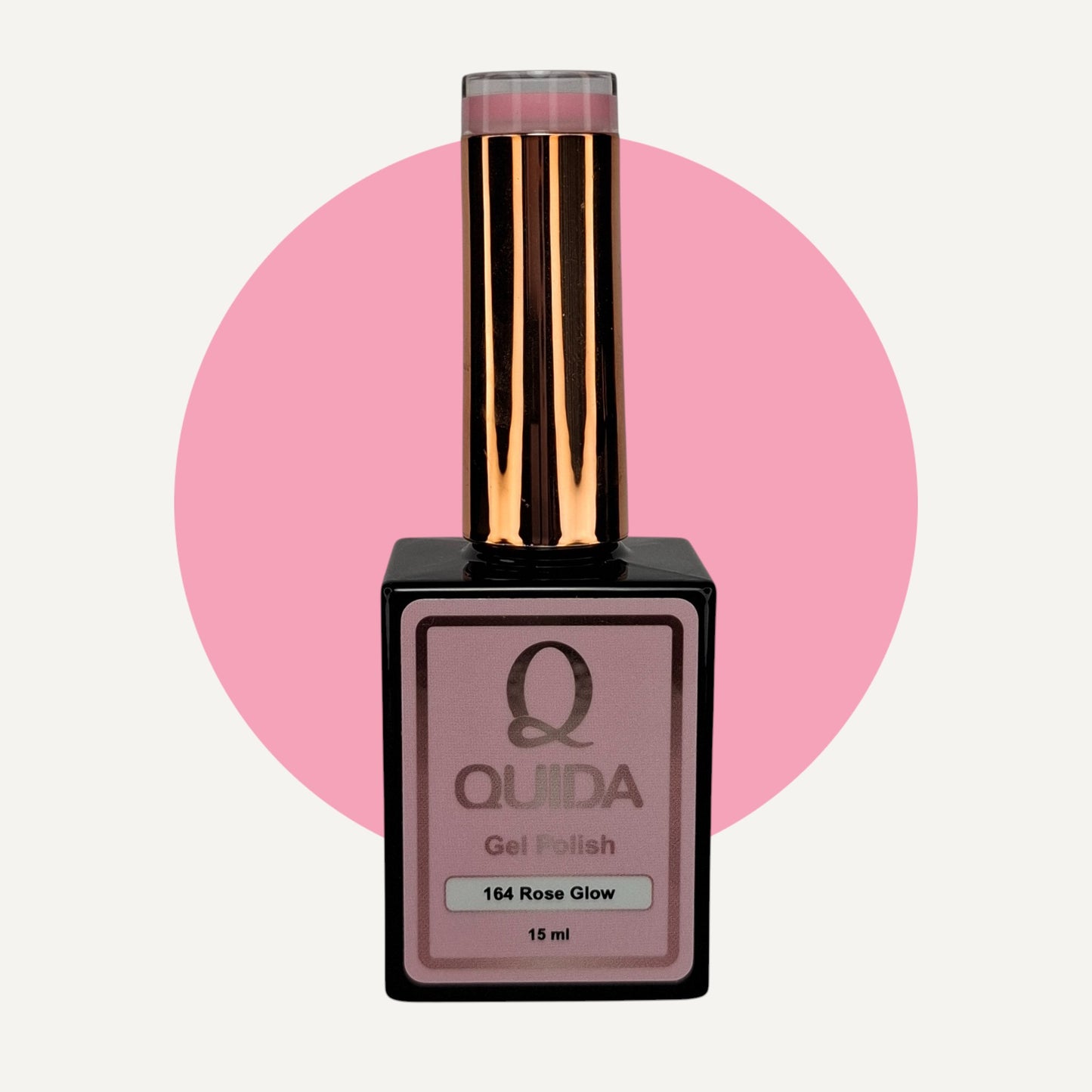 Quida Gel Polish 164 - Rose Glow Roze - 15 ml