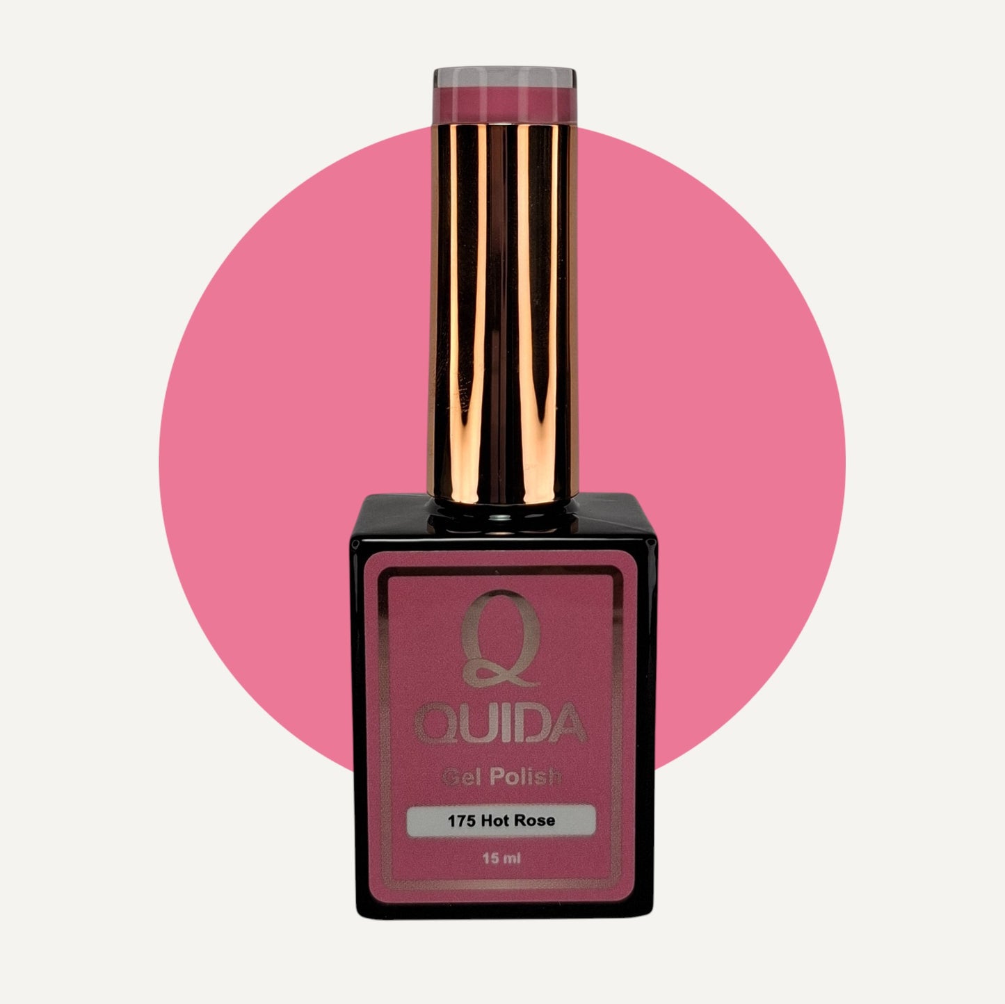 Quida Gel Polish 175 - Hot Rose Roze - 15 ml