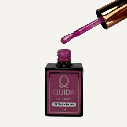 Quida Gel Polish 181 - Electric Fuchsia Paars - 15 ml