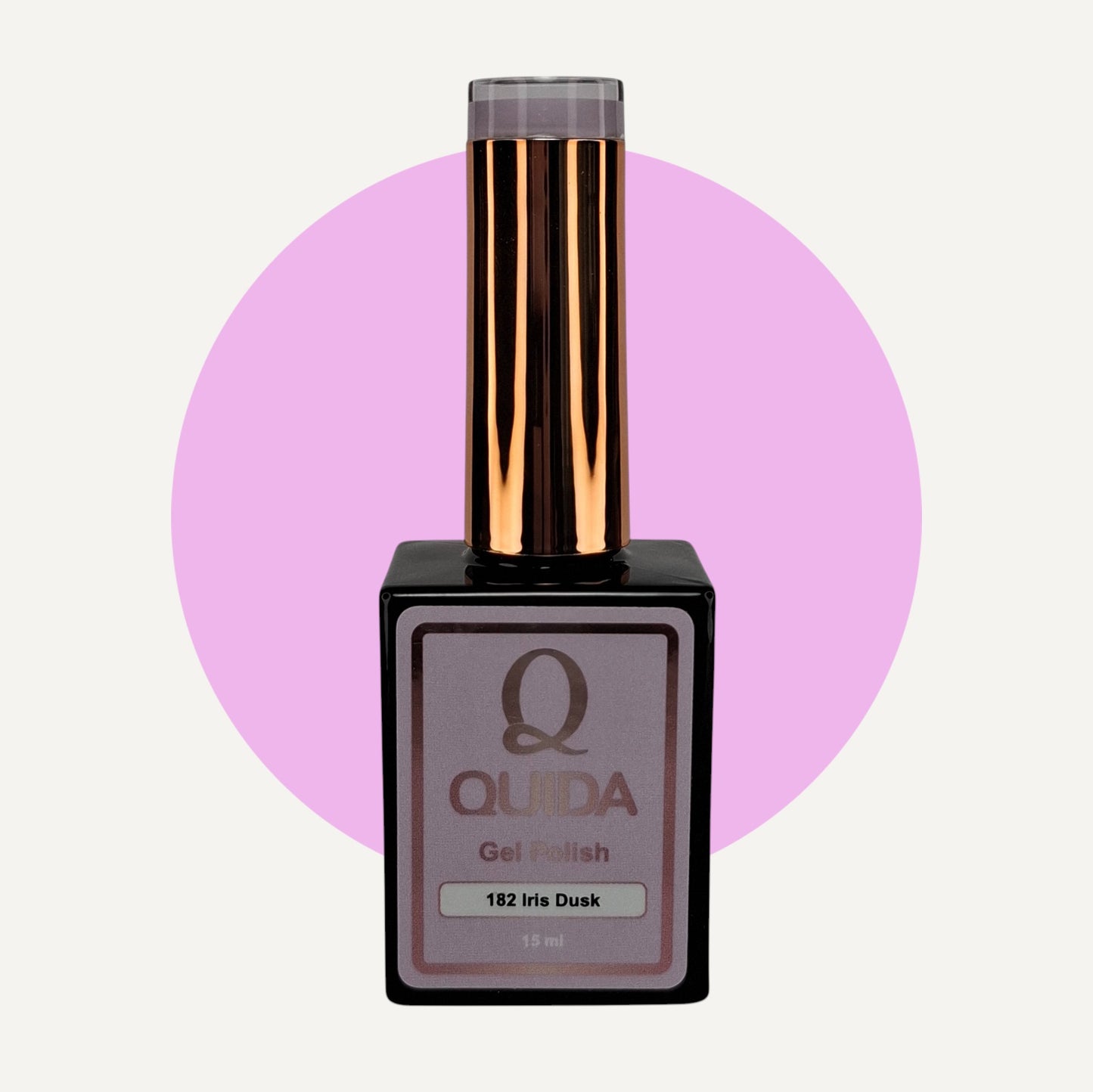 Quida Gel Polish 182 - Iris Dusk Lila - 15 ml